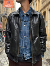 Charger l'image dans la galerie, Blouson en cuir Schott - Taille XL