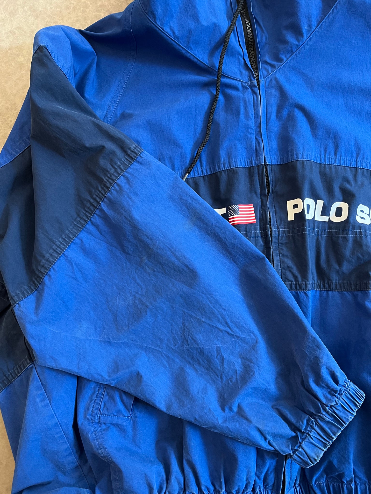 Veste Polo Sport Ralph Lauren Vintage Taille M SnickersDeProust