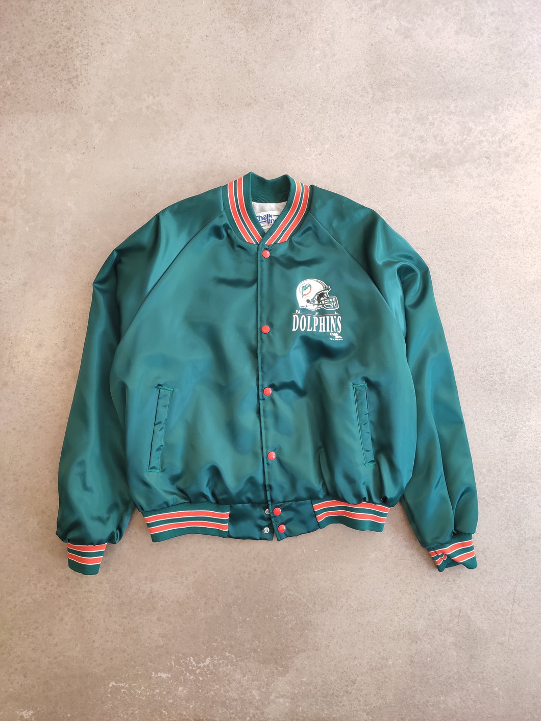 Veste satinée Miami Dolphins - Taille XL